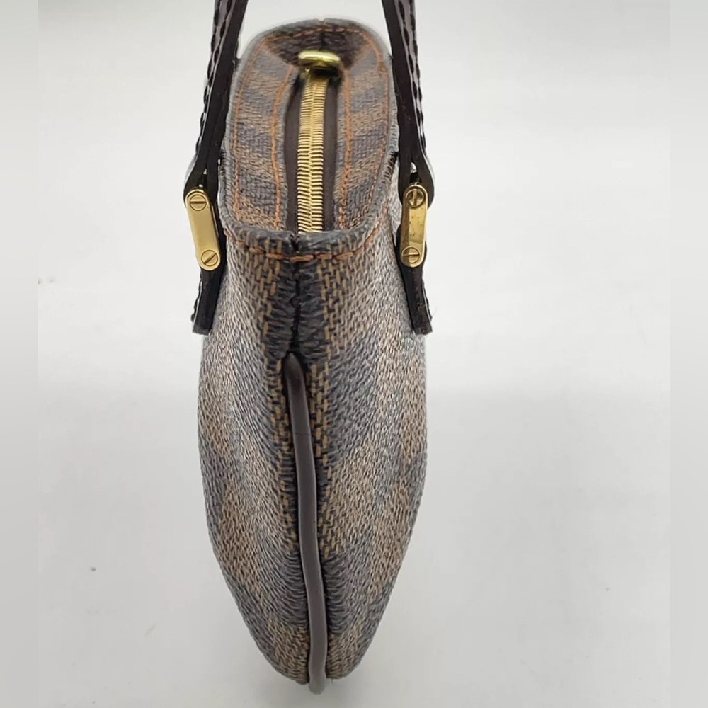 Authentic Louis Vuitton Damier Ebene Manosque GM Pouch W/Box mini bag - Picture 7 of 17